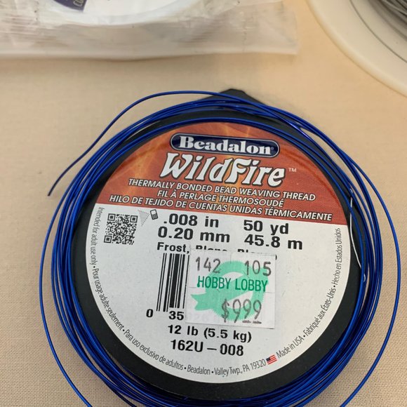 JEWELRY MAKING WIRE & STRING 9 SPOOLS - Picture 10 of 14